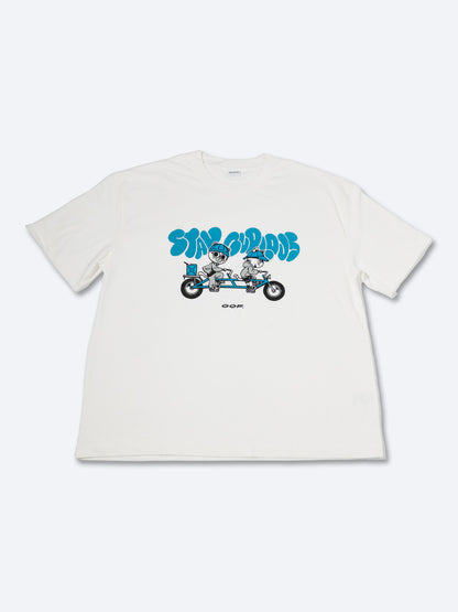 STAY CURIOUS CYCLE TEE