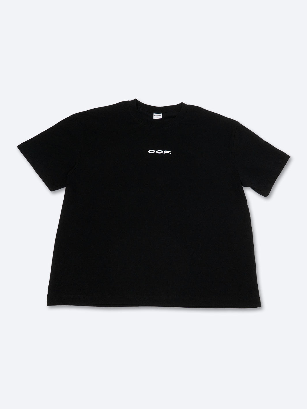 STAY CURIOUS FISHEYE BOXY TEE - OBSIDIAN