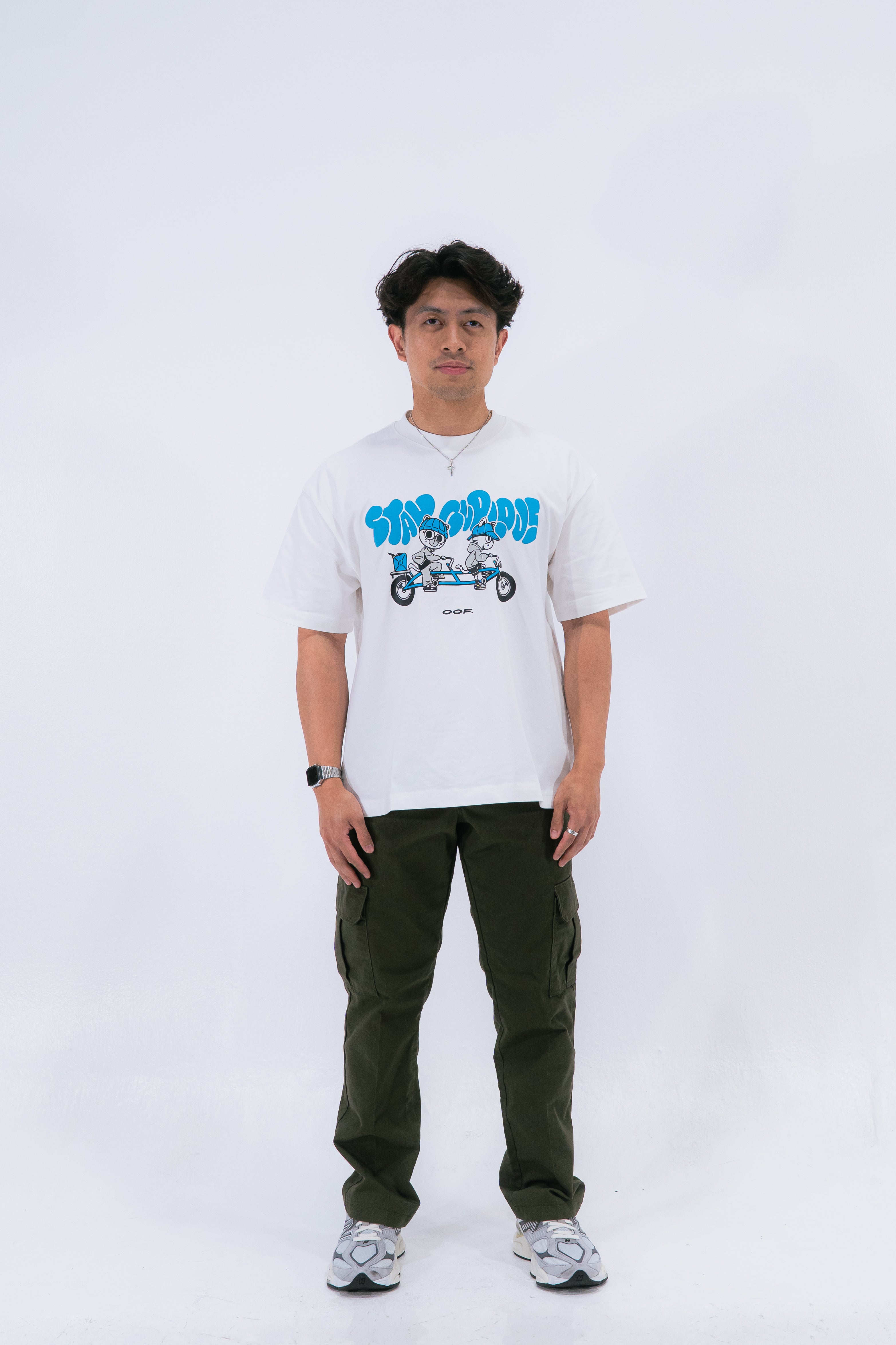 STAY CURIOUS CYCLE TEE