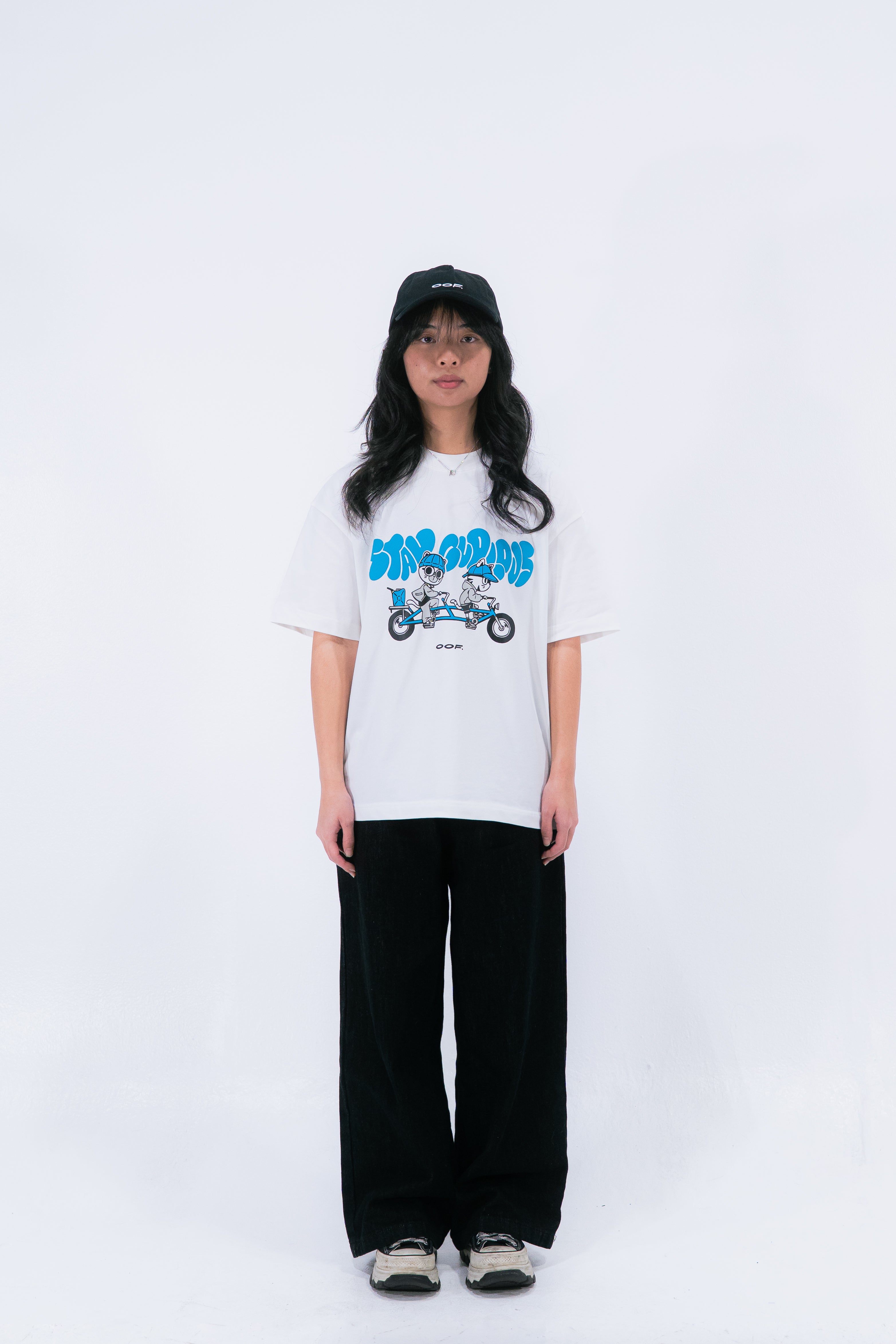 STAY CURIOUS CYCLE TEE