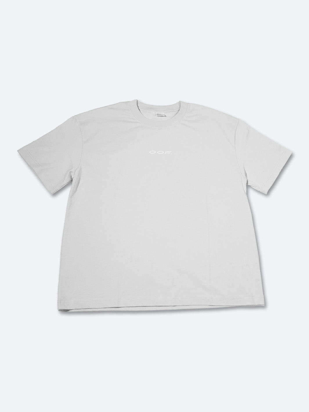 STAY CURIOUS FISHEYE BOXY TEE - PEBBLE